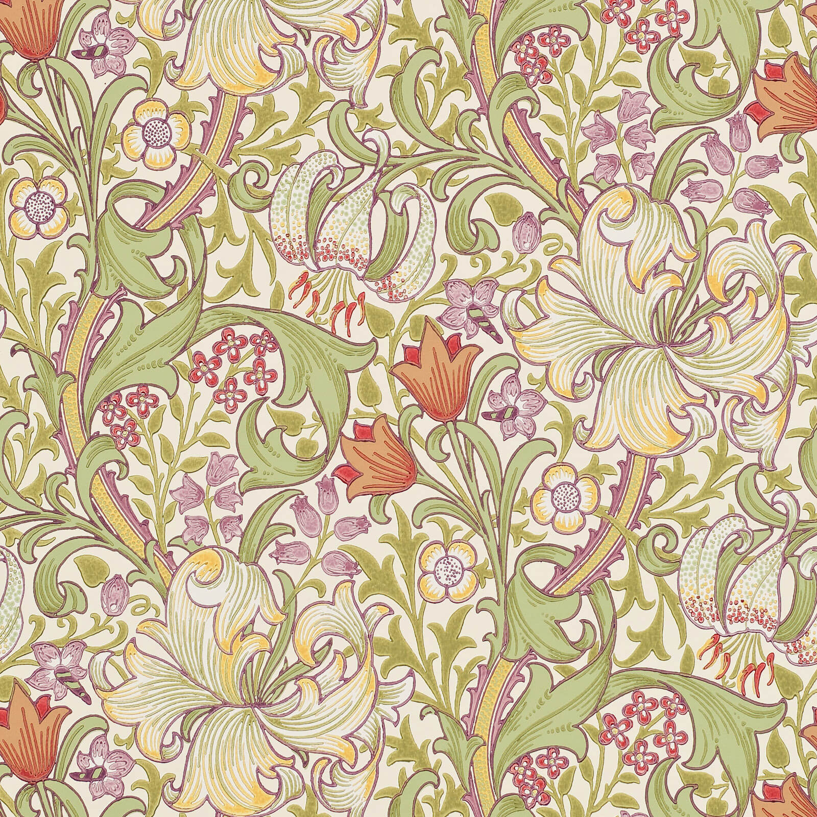 Golden Lily Olive/Russet